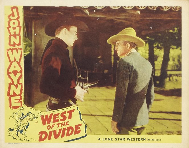 A l'ouest des montagnes - Cartes de lobby - John Wayne, Lloyd Whitlock