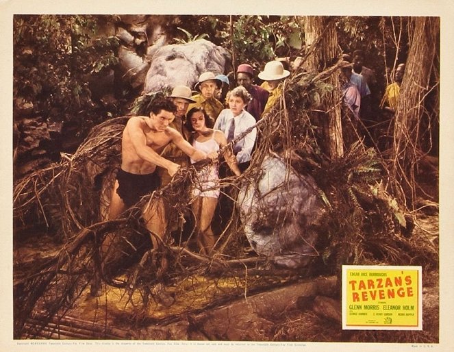 La Revanche de Tarzan - Cartes de lobby