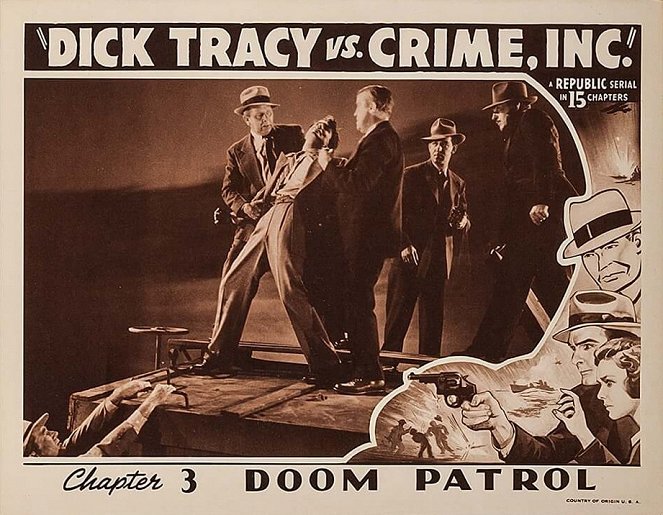 Dick Tracy vs. Crime Inc. - Mainoskuvat