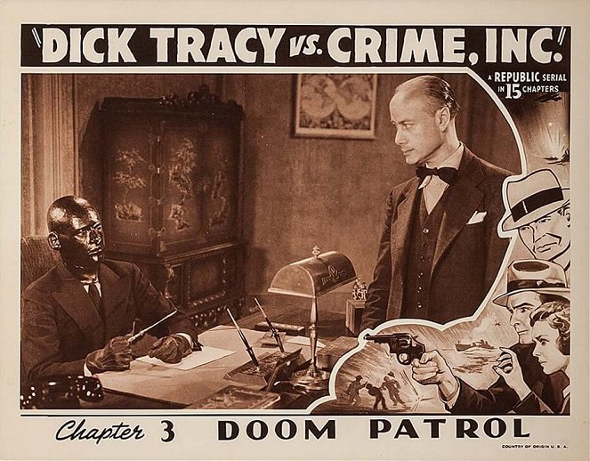 Dick Tracy vs. Crime Inc. - Cartes de lobby