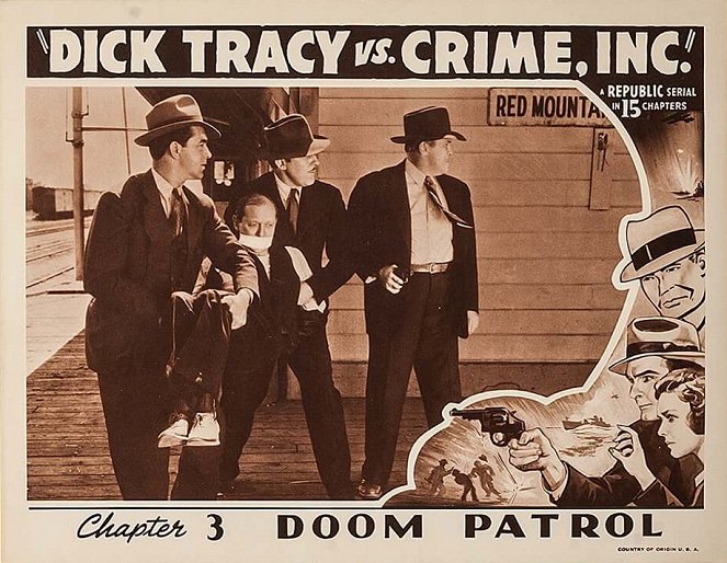 Dick Tracy vs. Crime Inc. - Fotocromos