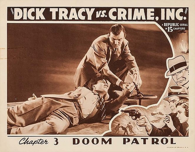 Dick Tracy vs. Crime Inc. - Mainoskuvat