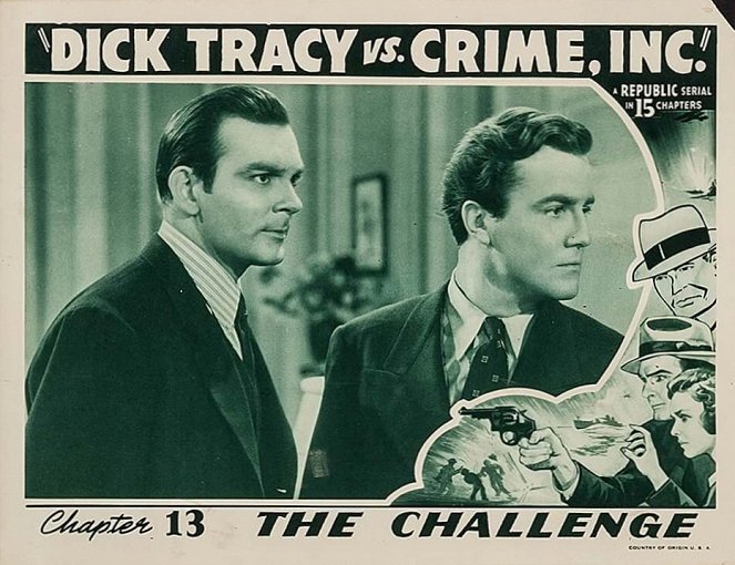 Dick Tracy vs. Crime Inc. - Lobbykarten