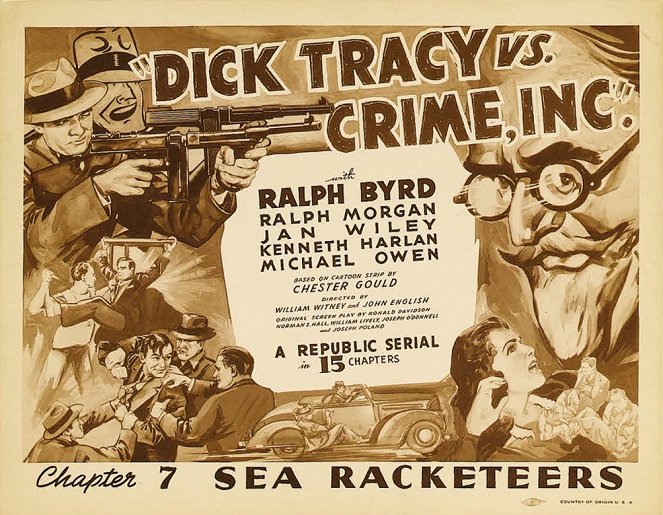 Dick Tracy vs. Crime Inc. - Vitrinfotók