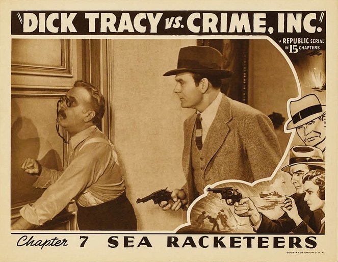 Dick Tracy vs. Crime Inc. - Cartões lobby