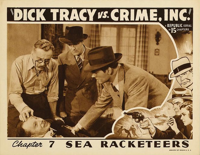 Dick Tracy vs. Crime Inc. - Cartões lobby