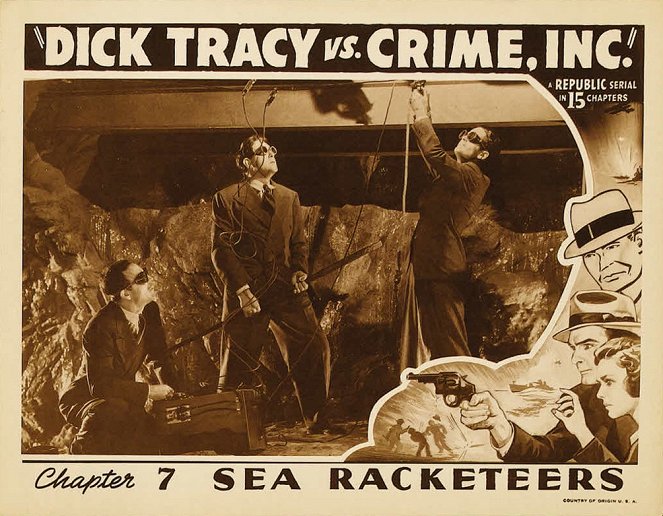 Dick Tracy vs. Crime Inc. - Lobbykarten