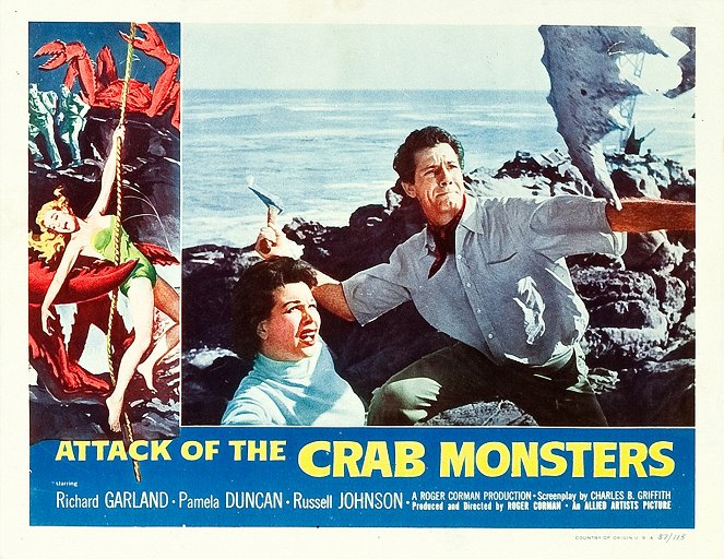 Attack of the Crab Monsters - Cartões lobby
