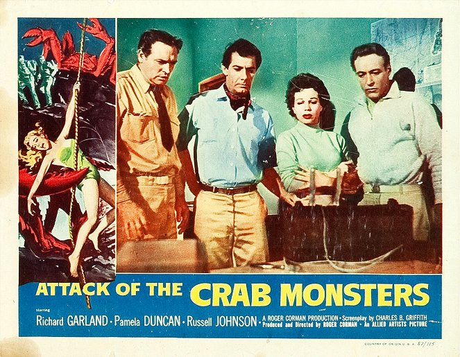 Attack of the Crab Monsters - Cartões lobby