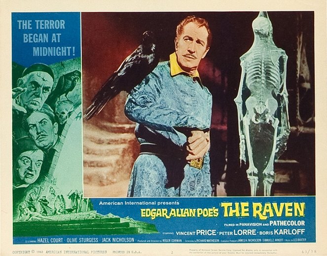 The Raven - Lobby Cards - Vincent Price