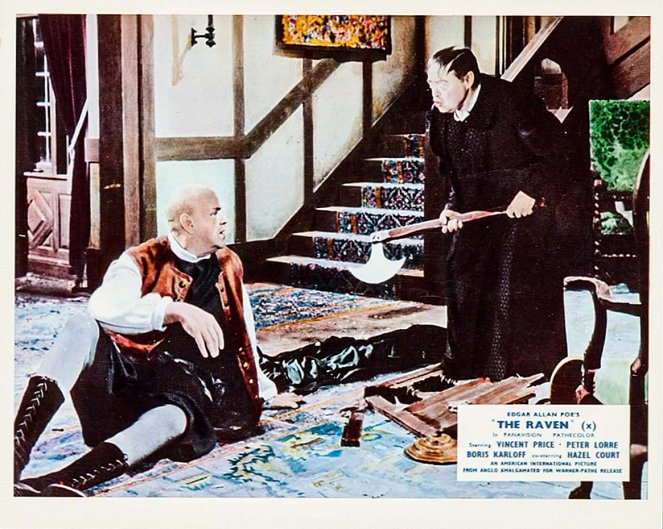 Le Corbeau - Cartes de lobby - William Baskin, Peter Lorre