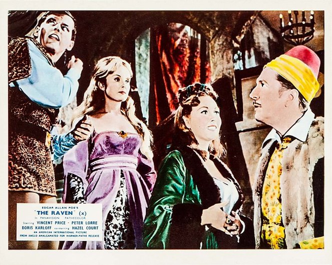 A holló - Vitrinfotók - Jack Nicholson, Olive Sturgess, Hazel Court, Vincent Price