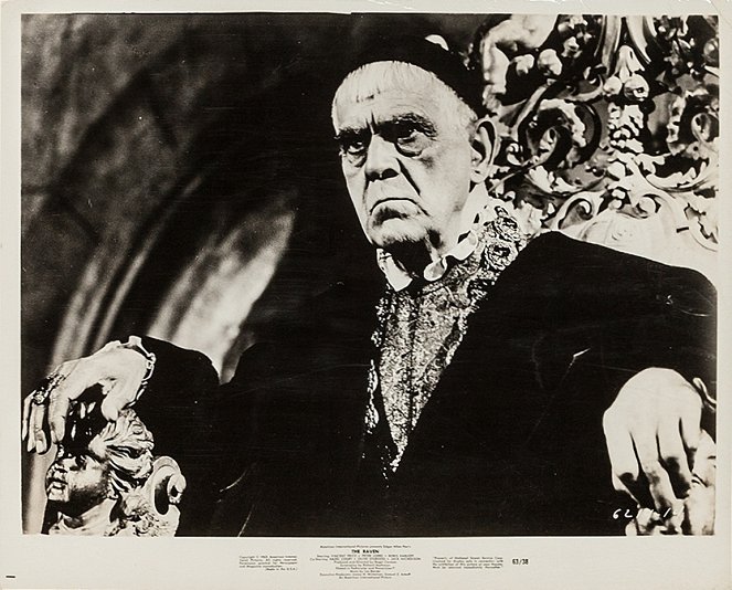 The Raven - Fotocromos - Boris Karloff