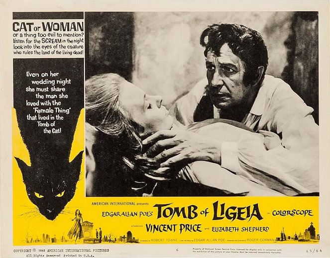 The Tomb of Ligeia - Lobby Cards - Elizabeth Shepherd, Vincent Price