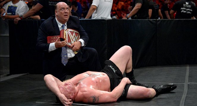 WWE Greatest Royal Rumble - Photos - Paul Heyman, Brock Lesnar