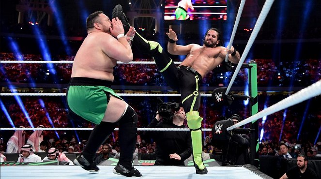 WWE Greatest Royal Rumble - Photos - Joe Seanoa, Colby Lopez