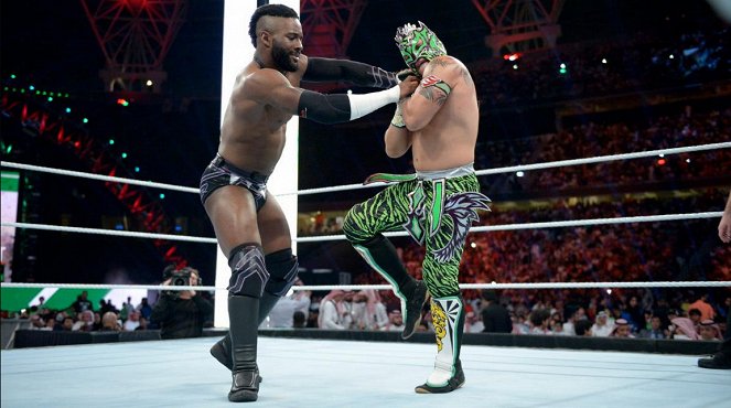 WWE Greatest Royal Rumble - Photos - Cederick Johnson, Emanuel Rodriguez