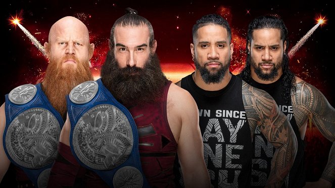 WWE Greatest Royal Rumble - Promoción - Joseph Ruud, Jon Huber, Joshua Samuel Fatu, Jonathan Solofa Fatu