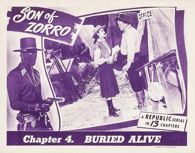 Son of Zorro - Lobby Cards