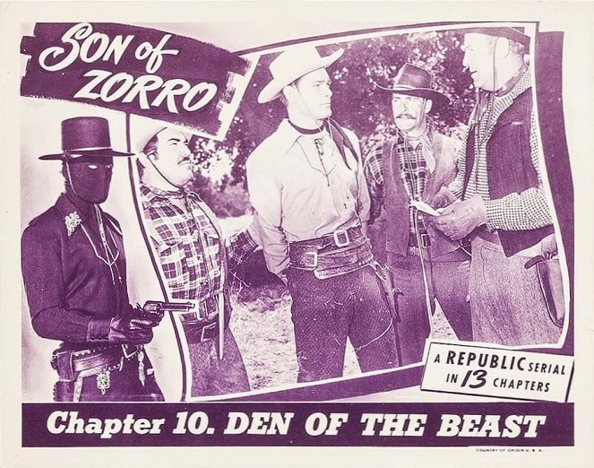 Son of Zorro - Lobbykarten