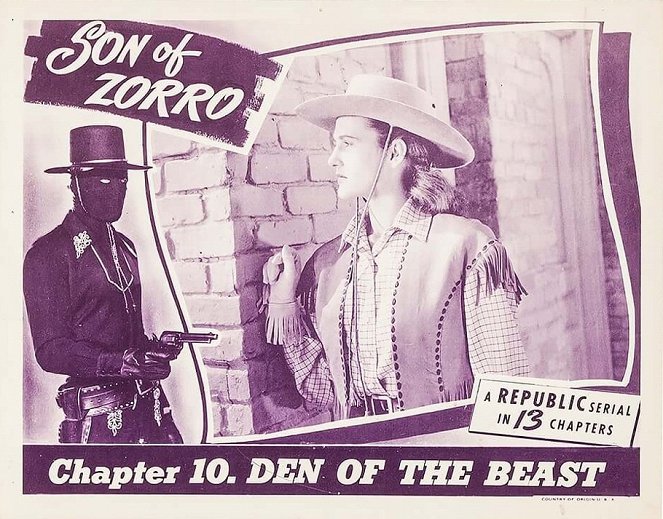 Son of Zorro - Lobby Cards