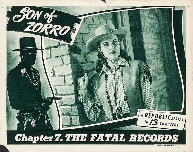 Son of Zorro - Fotocromos