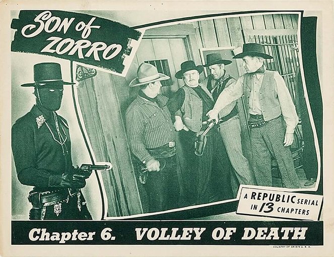 Son of Zorro - Cartões lobby