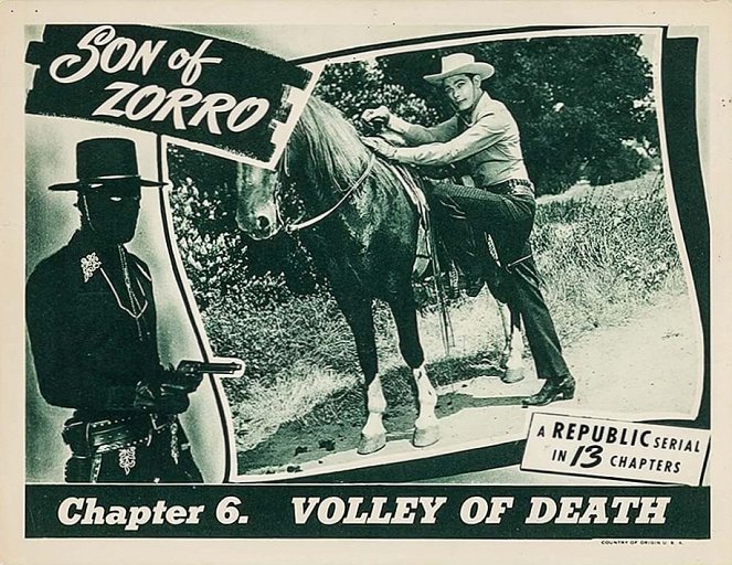 Zorron poika - Mainoskuvat