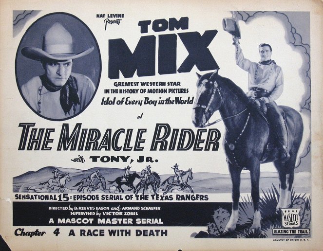 The Miracle Rider - Mainoskuvat