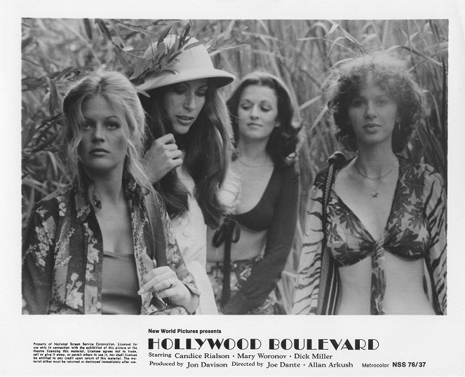Hollywood Boulevard - Cartões lobby - Candice Rialson, Mary Woronov, Rita George, Tara Strohmeier