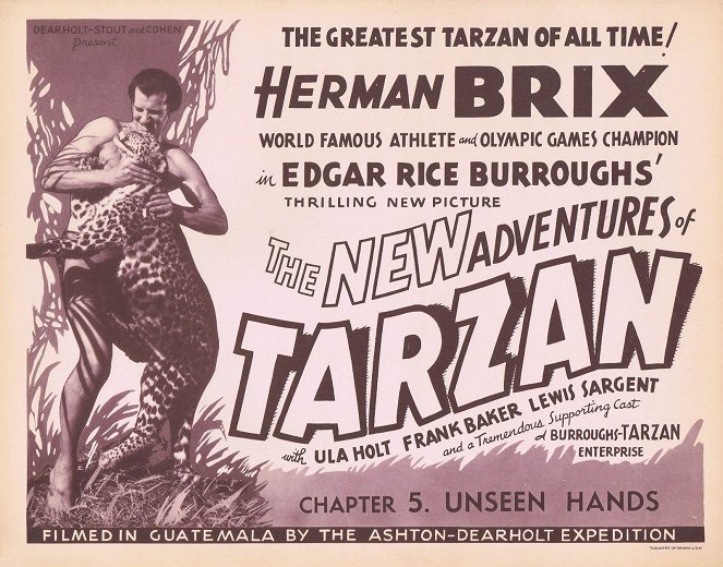 The New Adventures of Tarzan - Lobby Cards