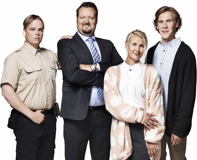 Konttori - Werbefoto - Antti Heikkinen, Sami Hedberg, Linda Wiklund, Pyry Äikää