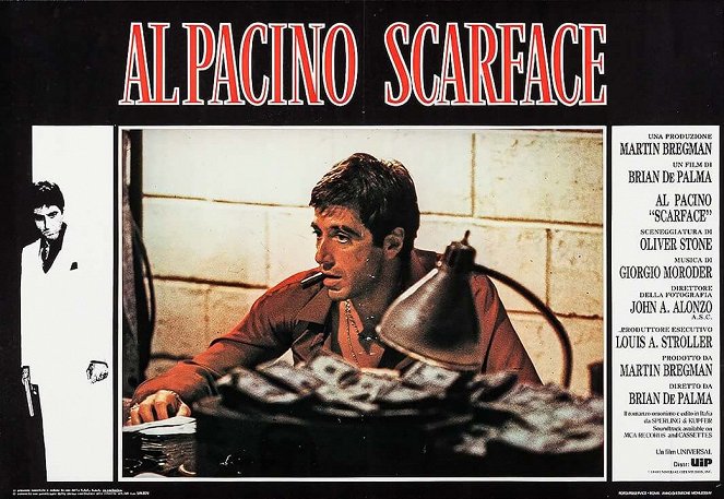 Scarface - A Força do Poder - Cartões lobby - Al Pacino