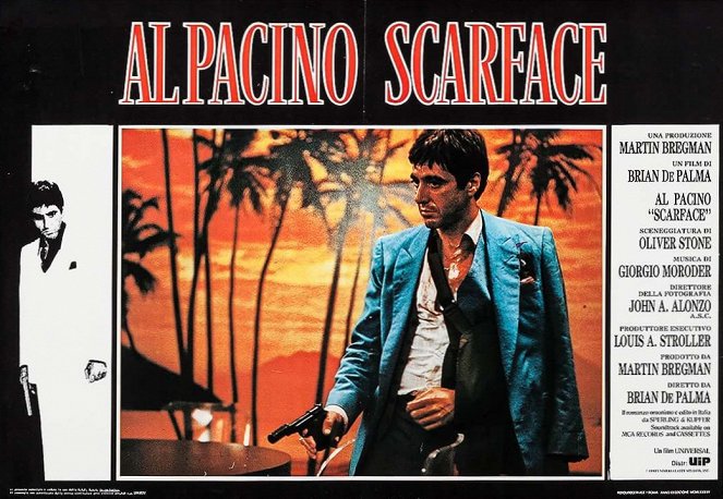 Scarface - Cartes de lobby - Al Pacino