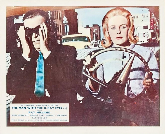 X: The Man with the X-Ray Eyes - Lobby Cards - Ray Milland, Diana Van der Vlis