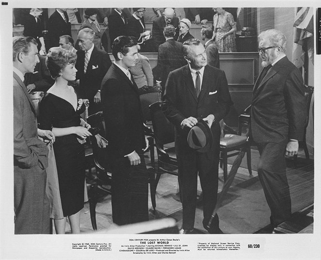 Ztracený svět - Fotosky - Michael Rennie, Jill St. John, David Hedison, Ian Wolfe, Claude Rains