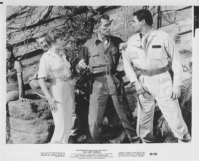 The Lost World - Lobby karty - Vitina Marcus, Richard Haydn, Jill St. John, Michael Rennie, David Hedison