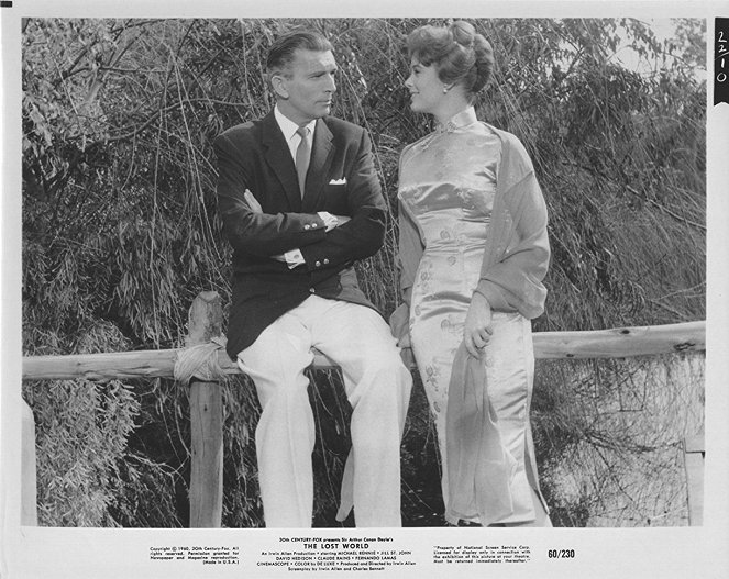 The Lost World - Lobby karty - Michael Rennie, Jill St. John