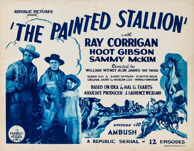 The Painted Stallion - Lobbykaarten