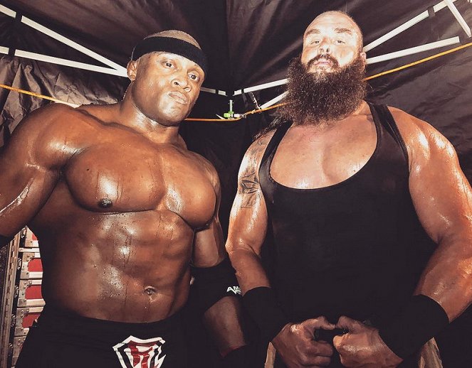 WWE Backlash - Z natáčení - Bobby Lashley, Adam Scherr