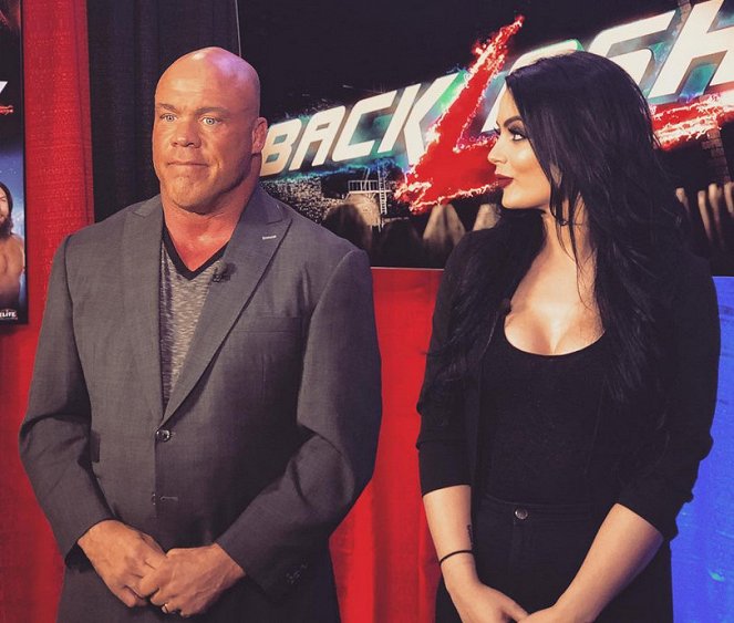 WWE Backlash - Dreharbeiten - Kurt Angle, Saraya-Jade Bevis