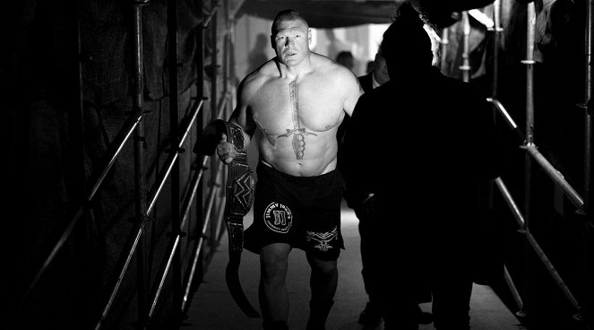 WWE Greatest Royal Rumble - Z natáčení - Brock Lesnar