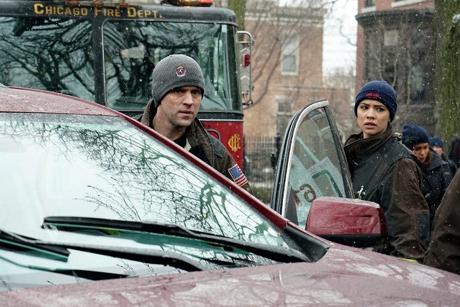 Chicago Fire - One for the Ages - Photos - Jesse Spencer, Miranda Rae Mayo