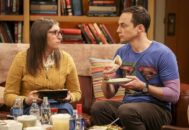 The Big Bang Theory - The Tenant Disassociation - Van film - Mayim Bialik, Jim Parsons