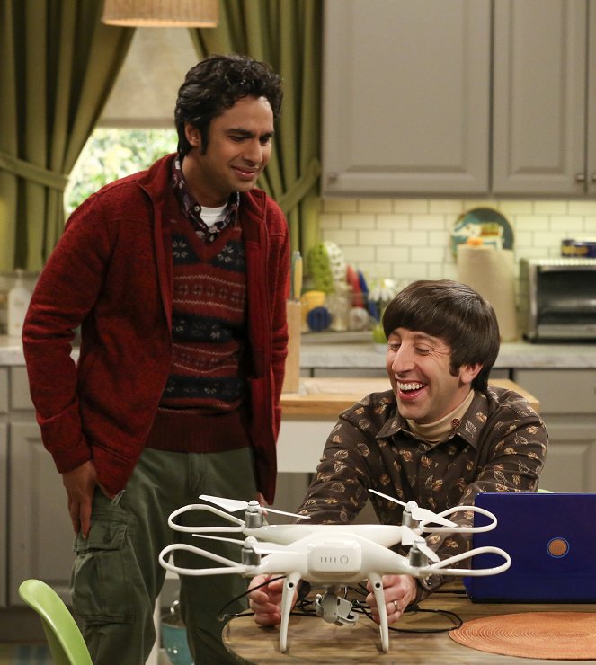 The Big Bang Theory - The Tenant Disassociation - Van film - Kunal Nayyar, Simon Helberg