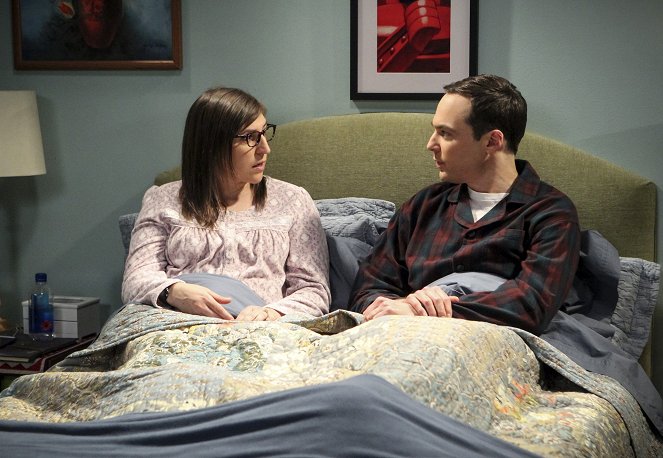 The Big Bang Theory - The Reclusive Potential - Van film - Mayim Bialik, Jim Parsons