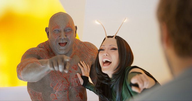Guardians of the Galaxy Vol. 2 - Photos - Dave Bautista, Pom Klementieff