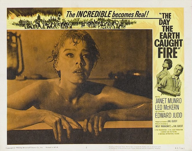The Day the Earth Caught Fire - Lobby Cards