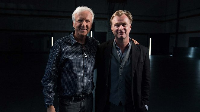 James Cameron's Story of Science Fiction - Promóció fotók - James Cameron, Christopher Nolan