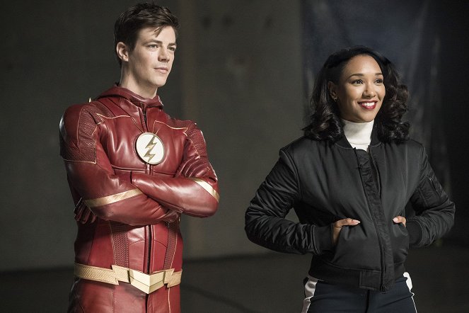 The Flash - Subject 9 - Photos - Grant Gustin, Candice Patton